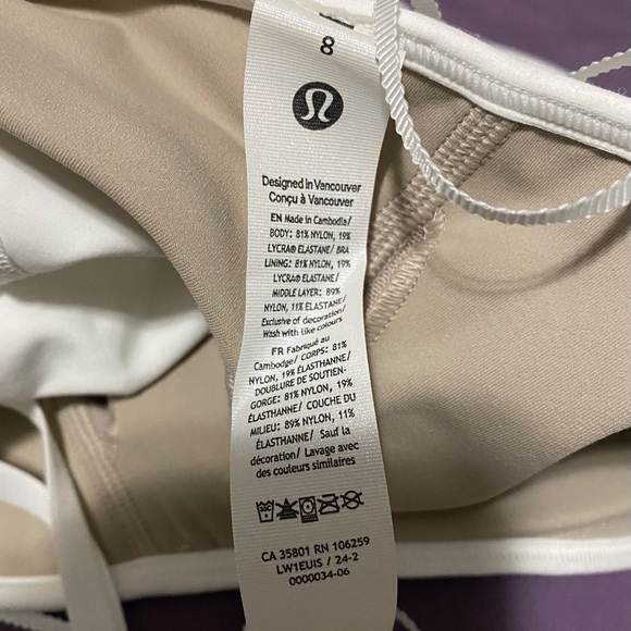 Lululemon Align Tank new with tags size 8 white - Picture 5 of 5